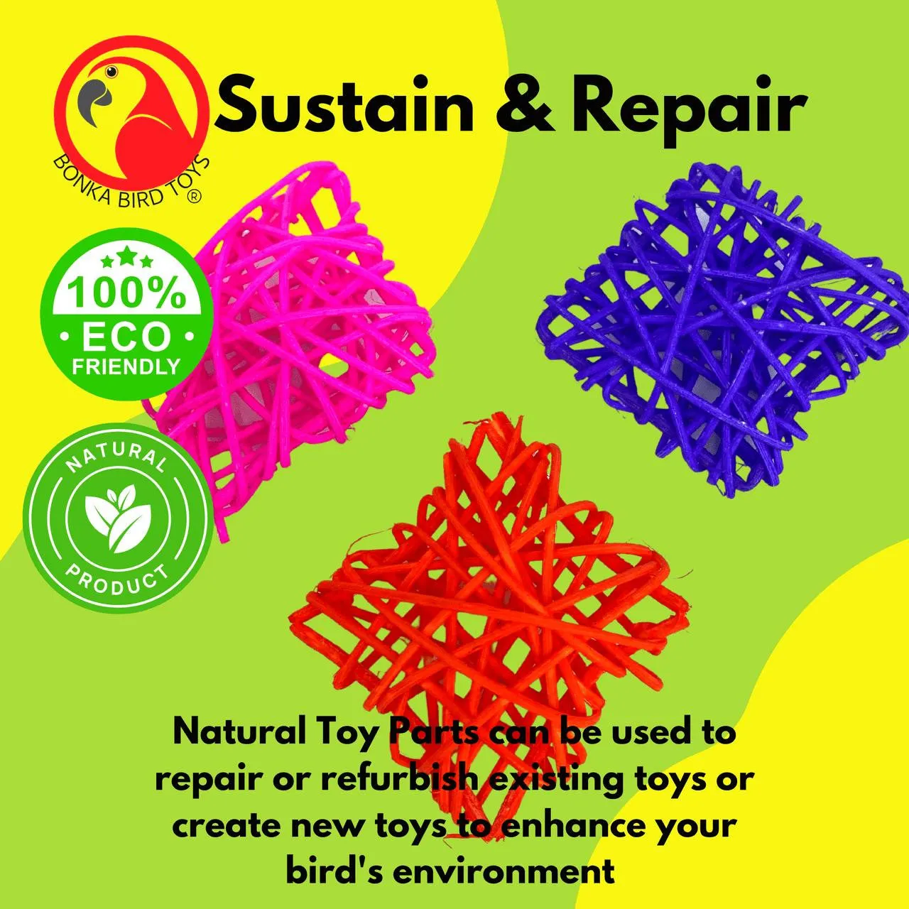 2272 Pk3 Colored Vine Squares