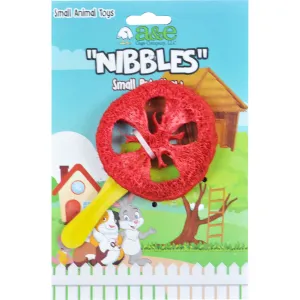 A&E Nibbles Loofah Lolipop Chew