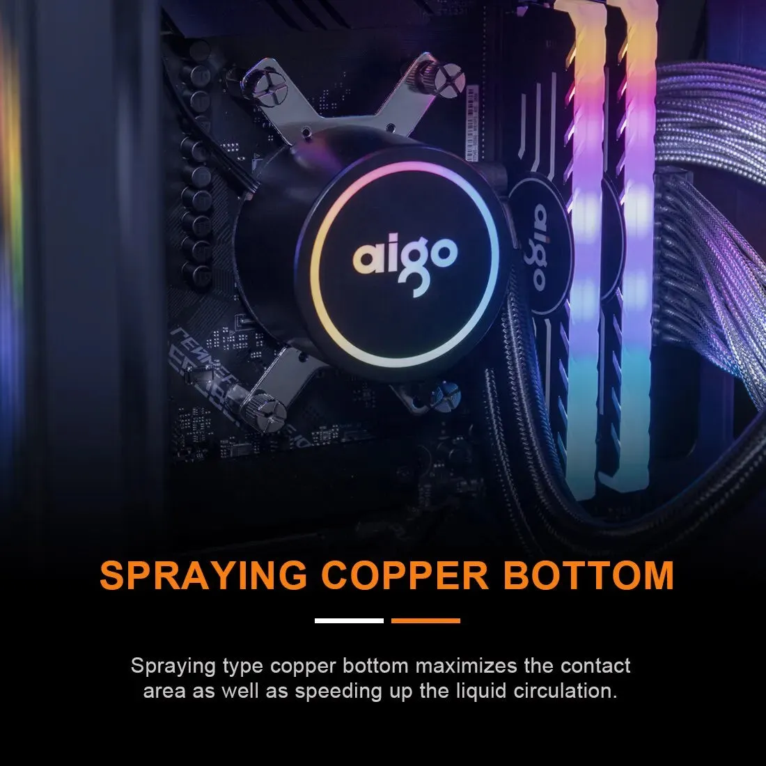Aigo Rgb Liquid Cpu Cooler