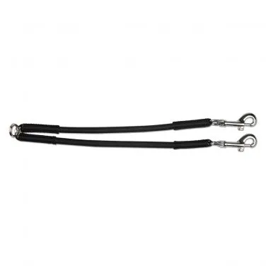 Ancol Bungee Shock Absorber Couple Twin Dog Lead
