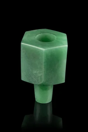 Blazin Janes Green Aventurine Crystal Herb Bowl