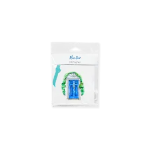Blue Door Gift Tags