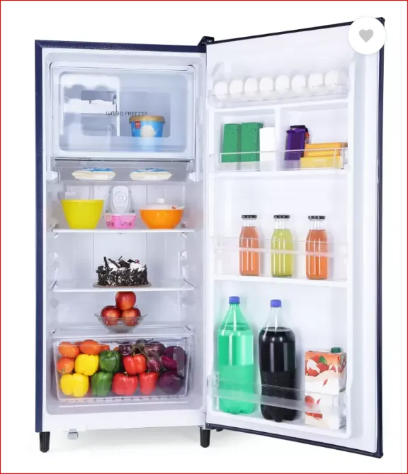 BPL BRD-F210EBPSGS  187 L Direct Cool Single Door 2 Star Refrigerator Steel Grey