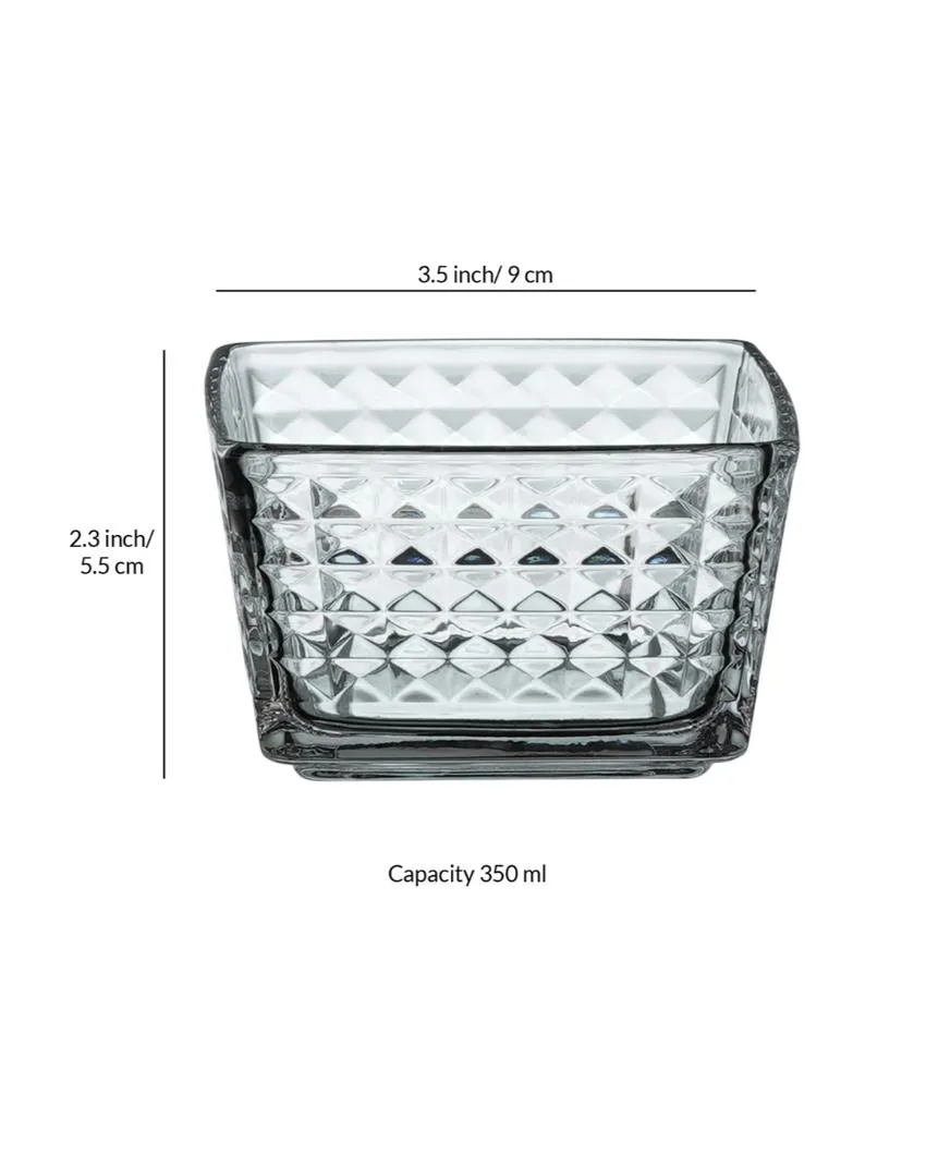Brick Shaped Serving Bowls | 4 x 2 inches | 350ml