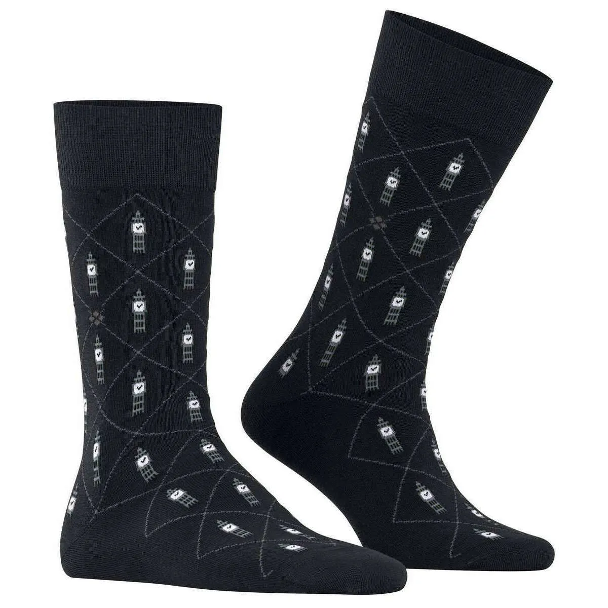 Burlington Black Big Ben Socks