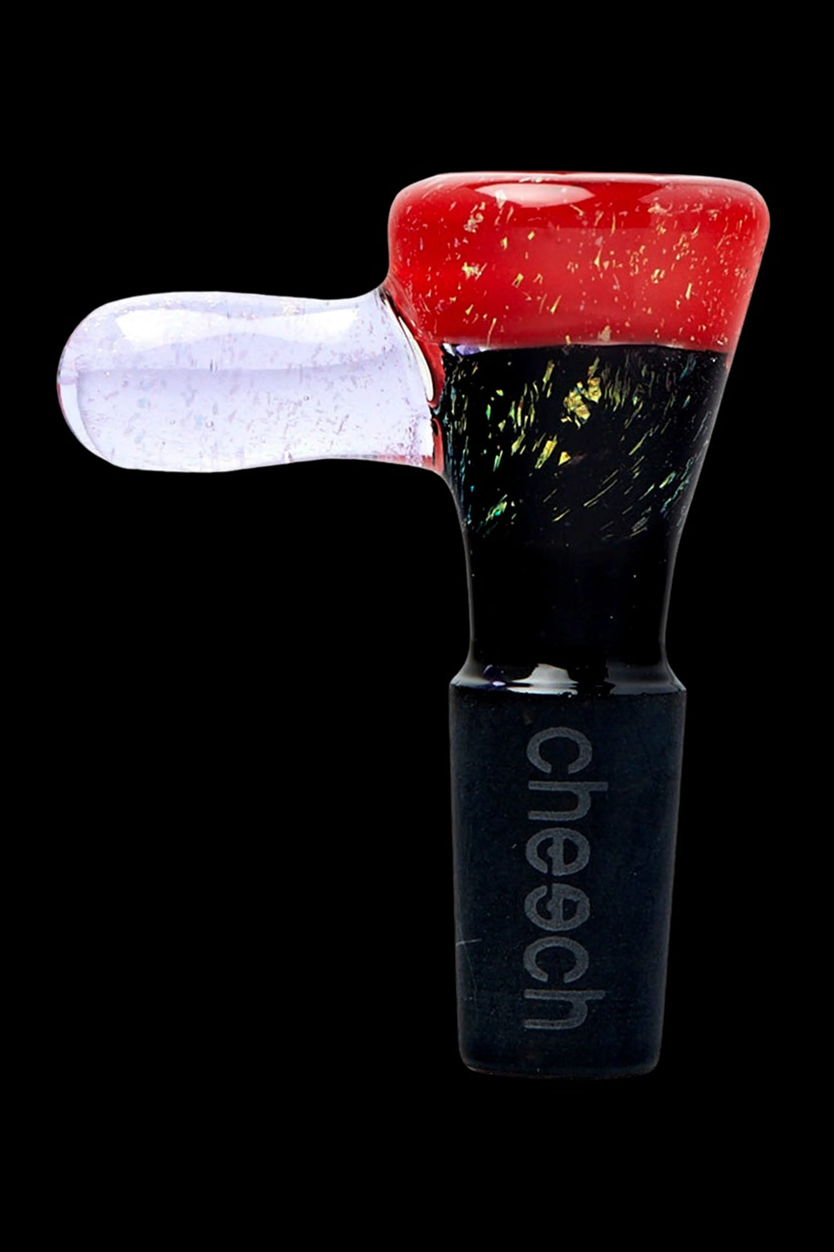 Cheech Glass Transparent Dichro Herb Slide