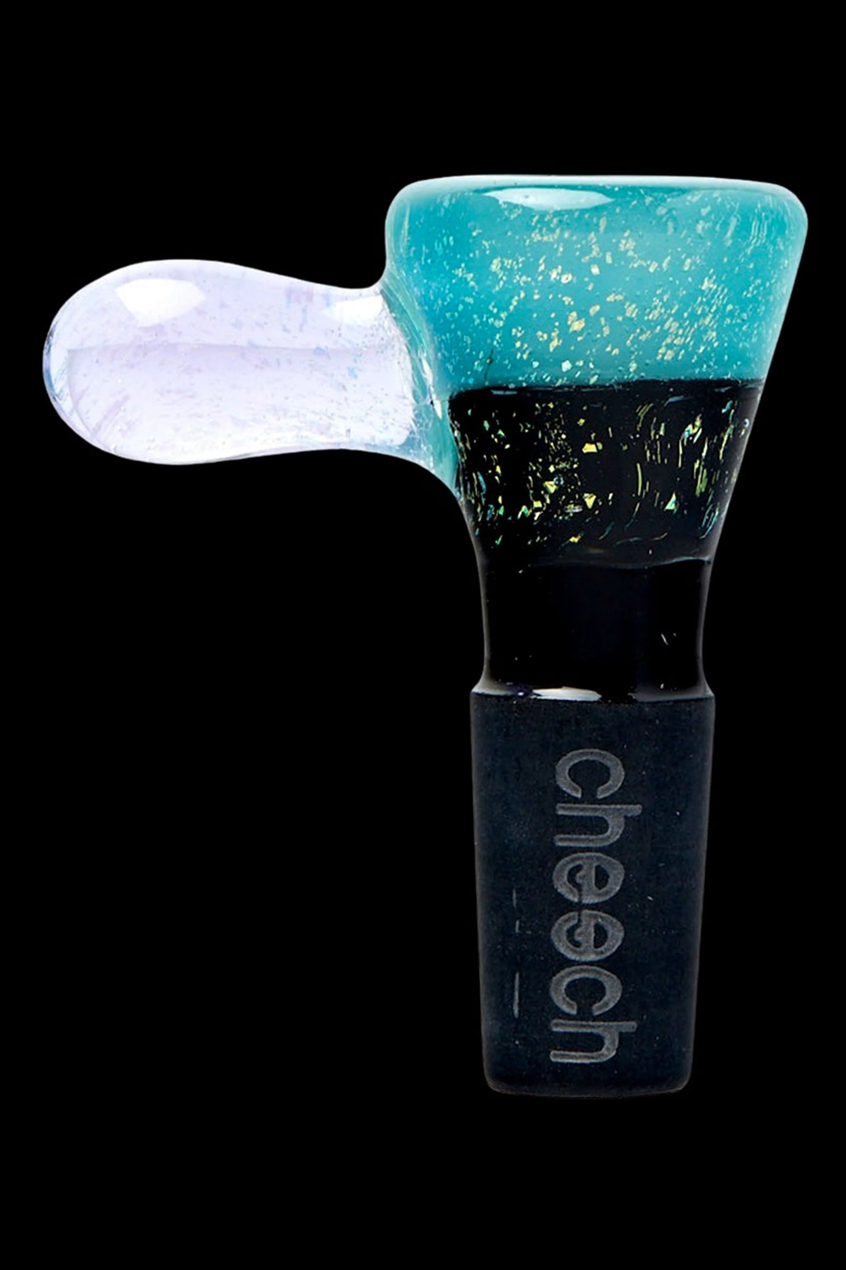 Cheech Glass Transparent Dichro Herb Slide