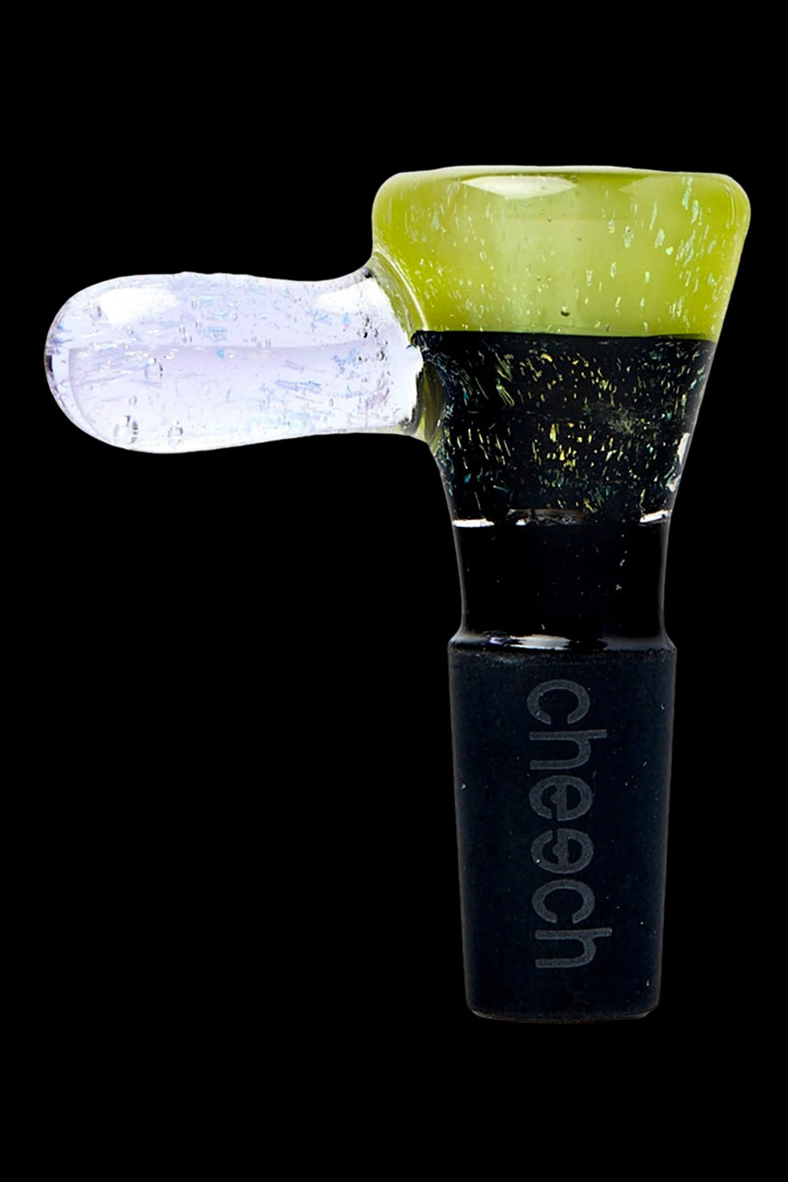 Cheech Glass Transparent Dichro Herb Slide