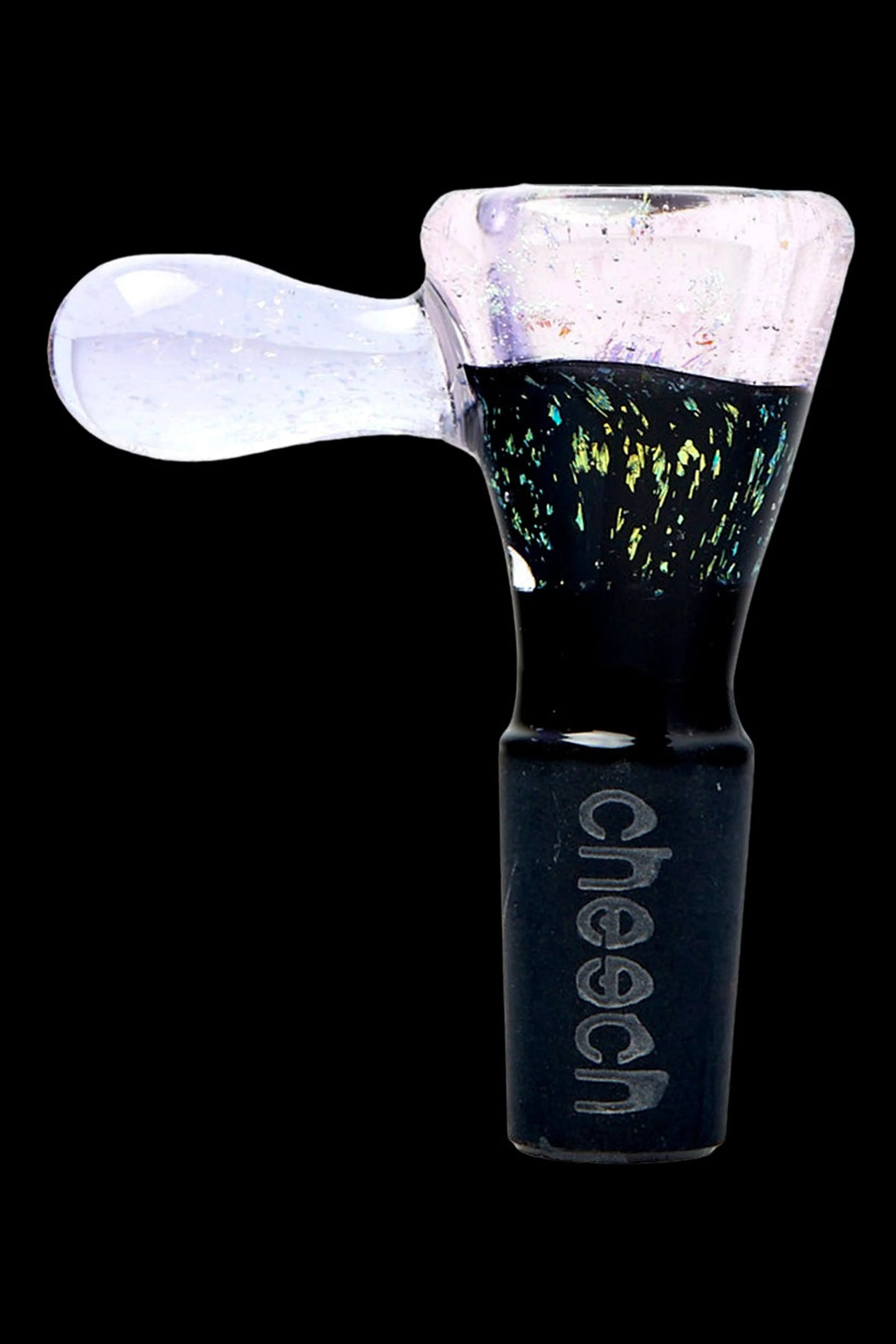 Cheech Glass Transparent Dichro Herb Slide