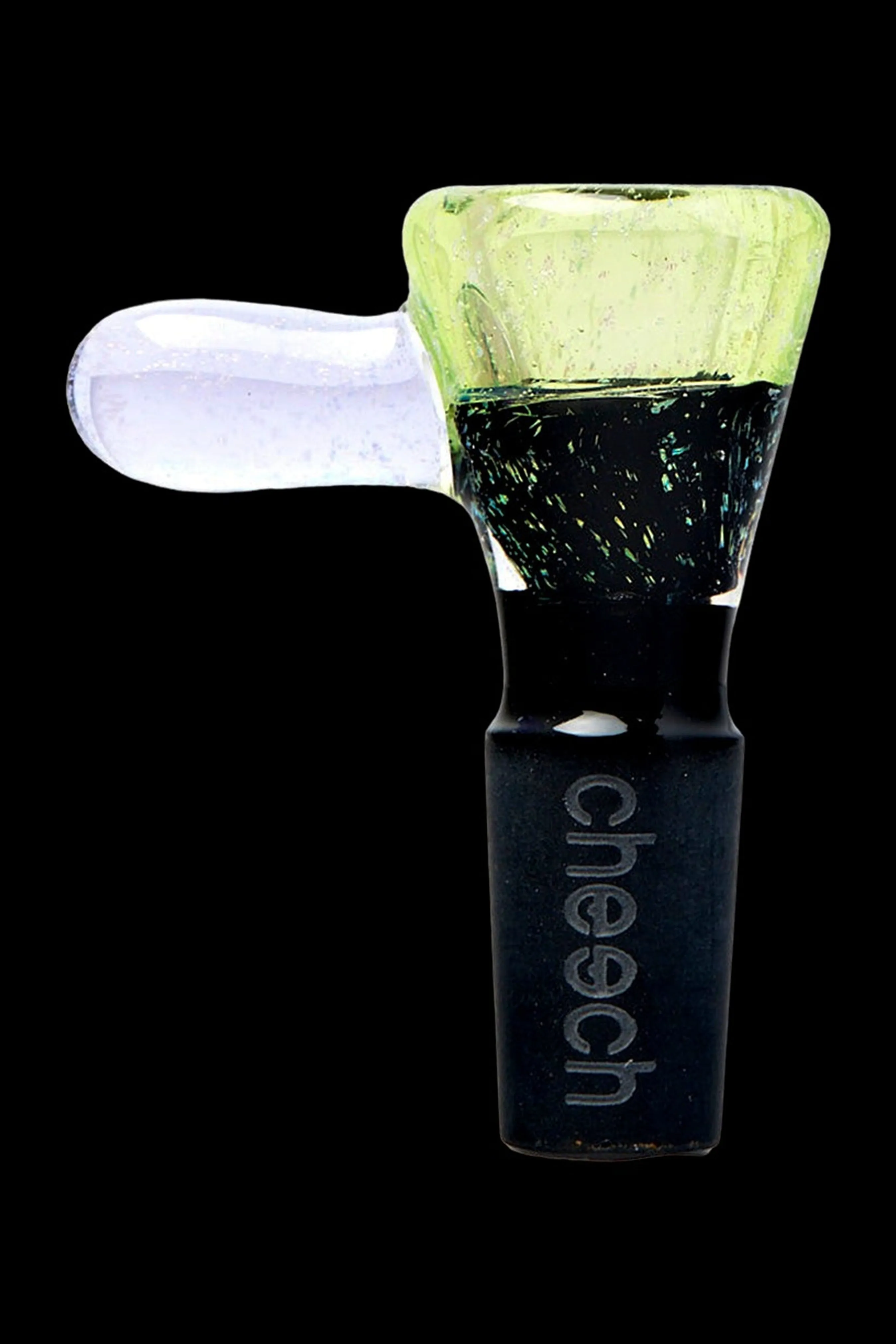 Cheech Glass Transparent Dichro Herb Slide
