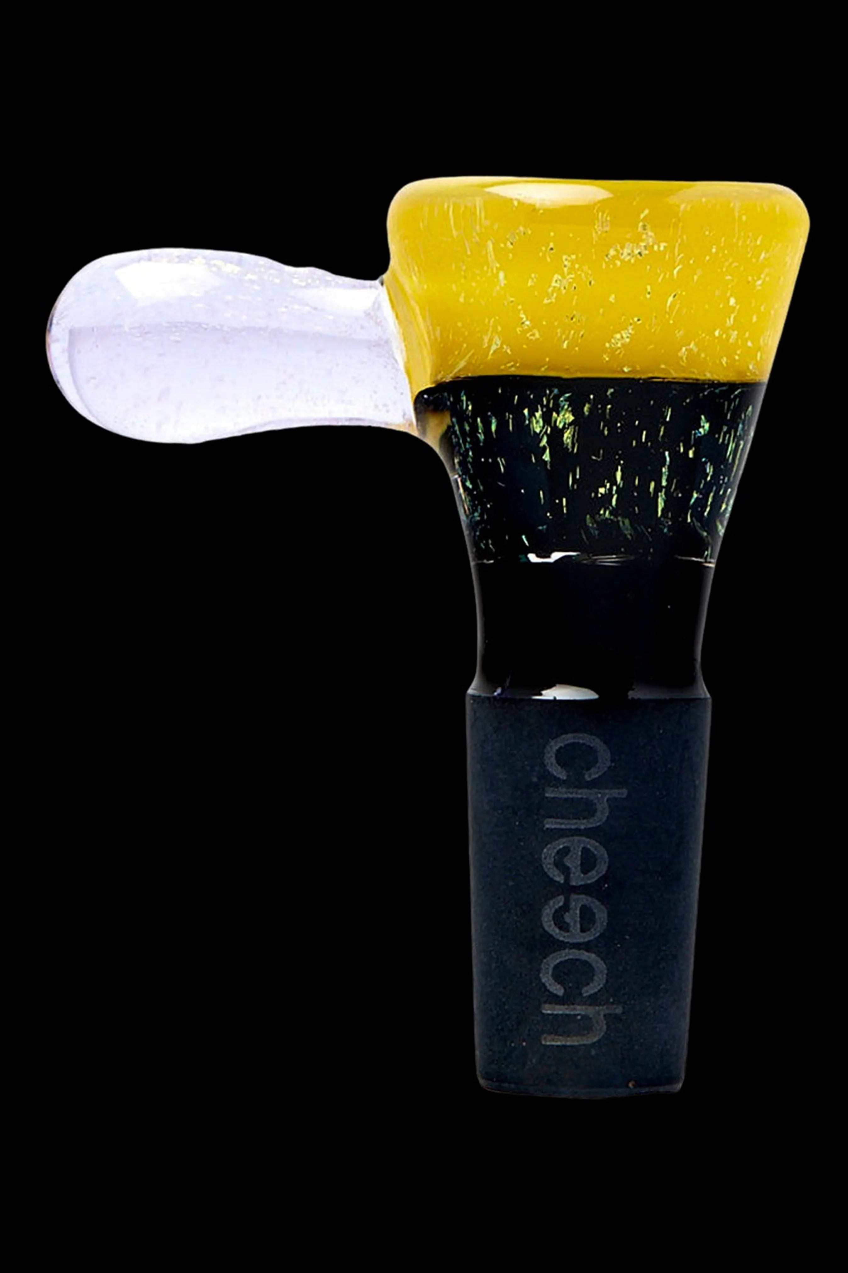 Cheech Glass Transparent Dichro Herb Slide