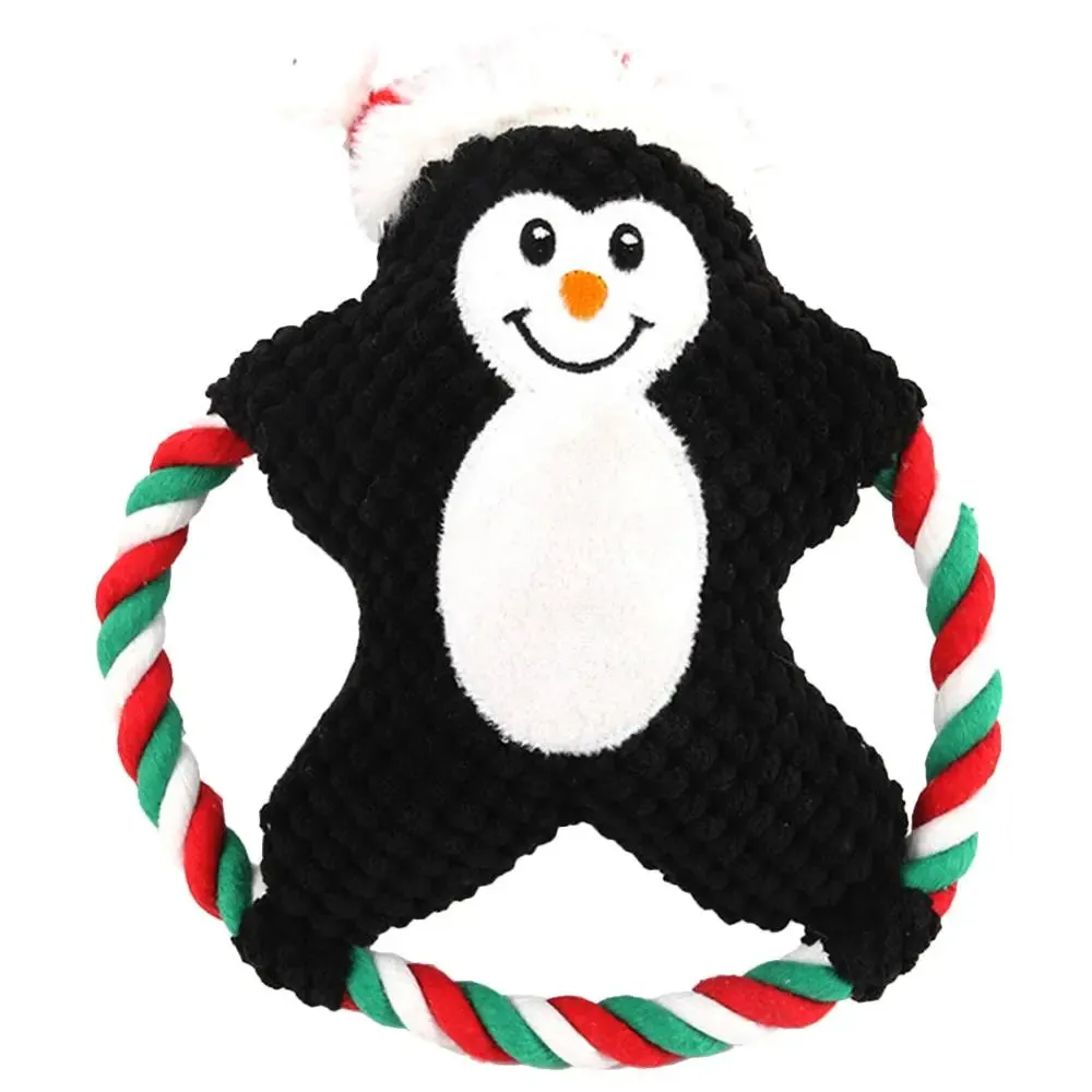 Christmas Themed Dog Squeaker Chew Toys
