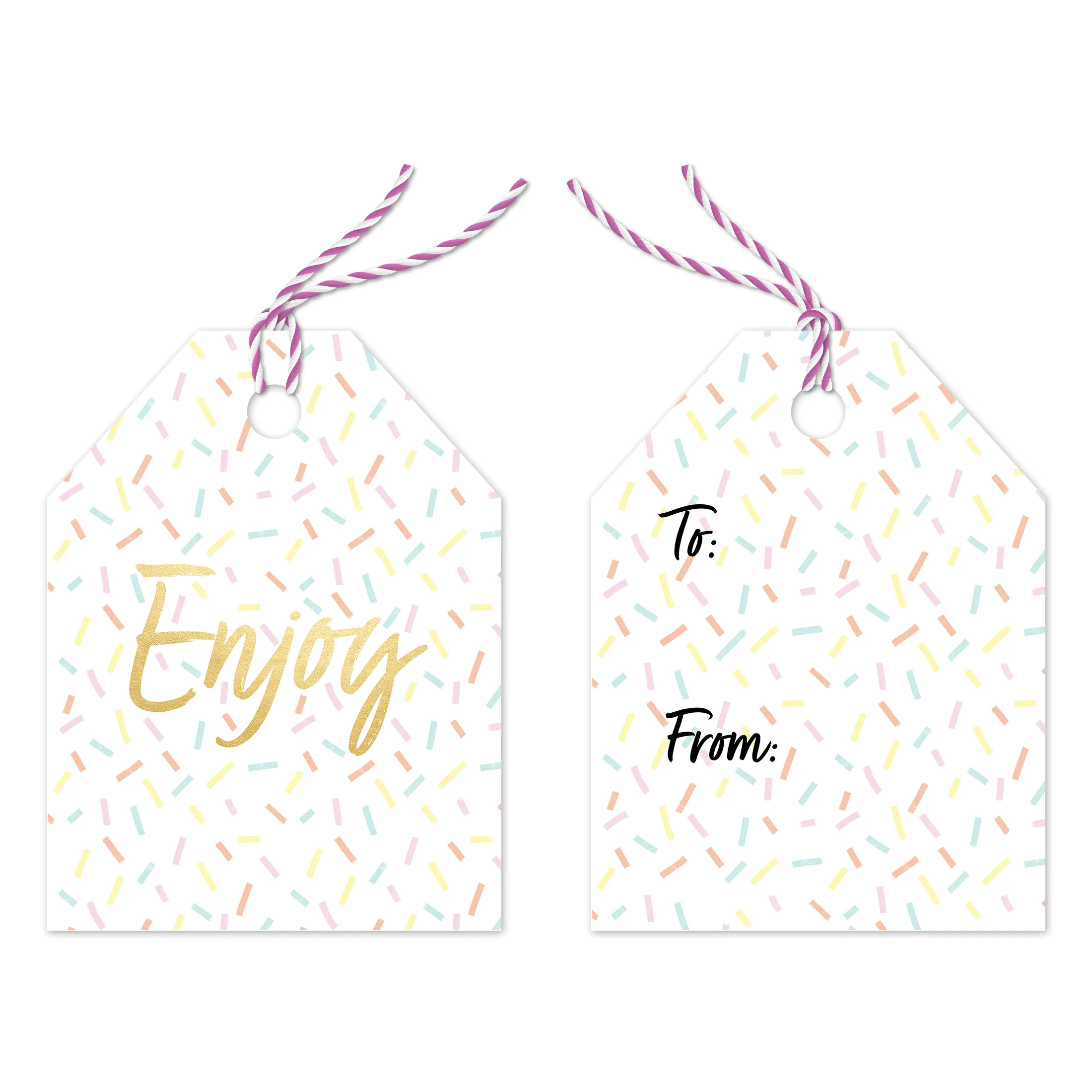 Confetti Gift Tags