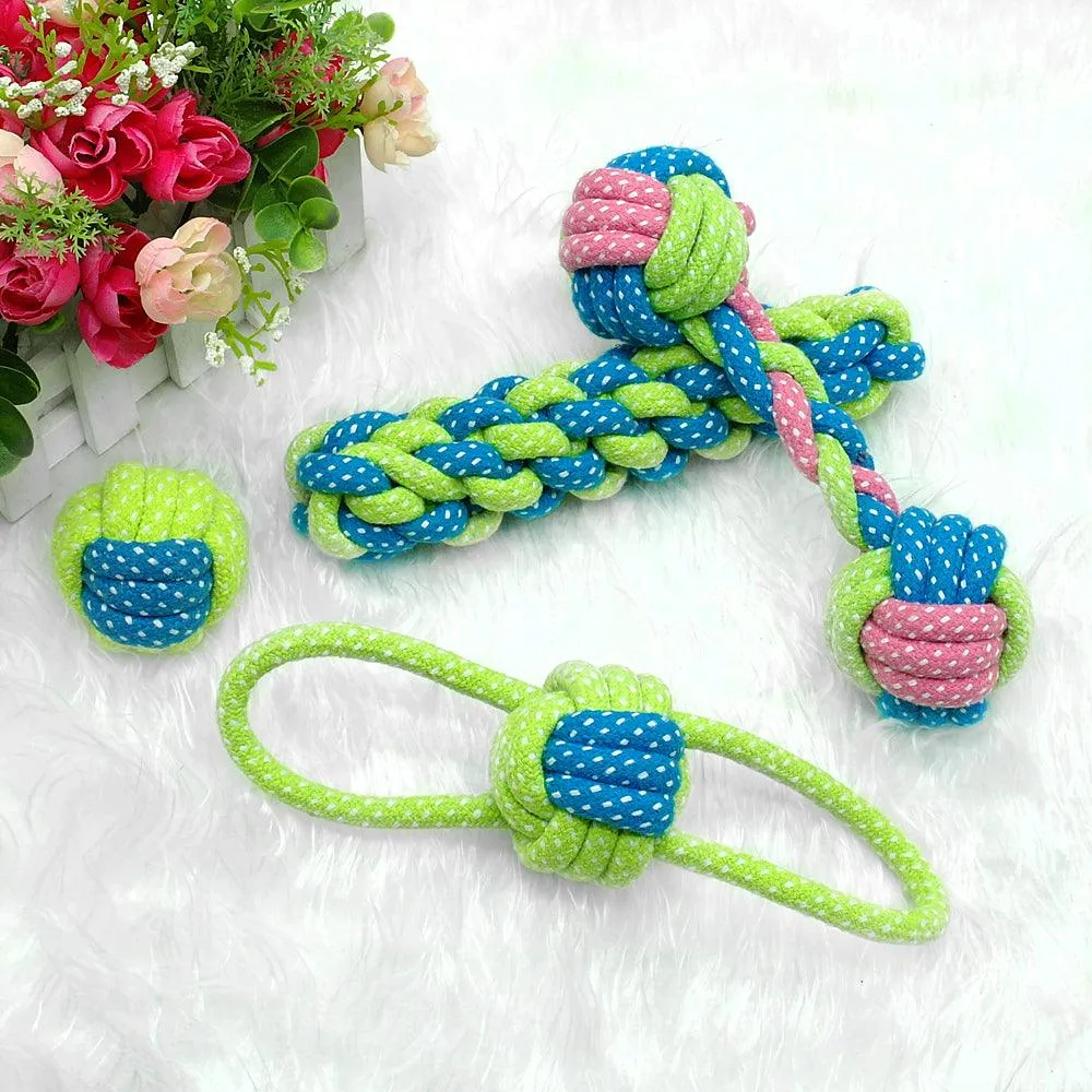 Cotton Rope Toys for Pets 7 pcs Set