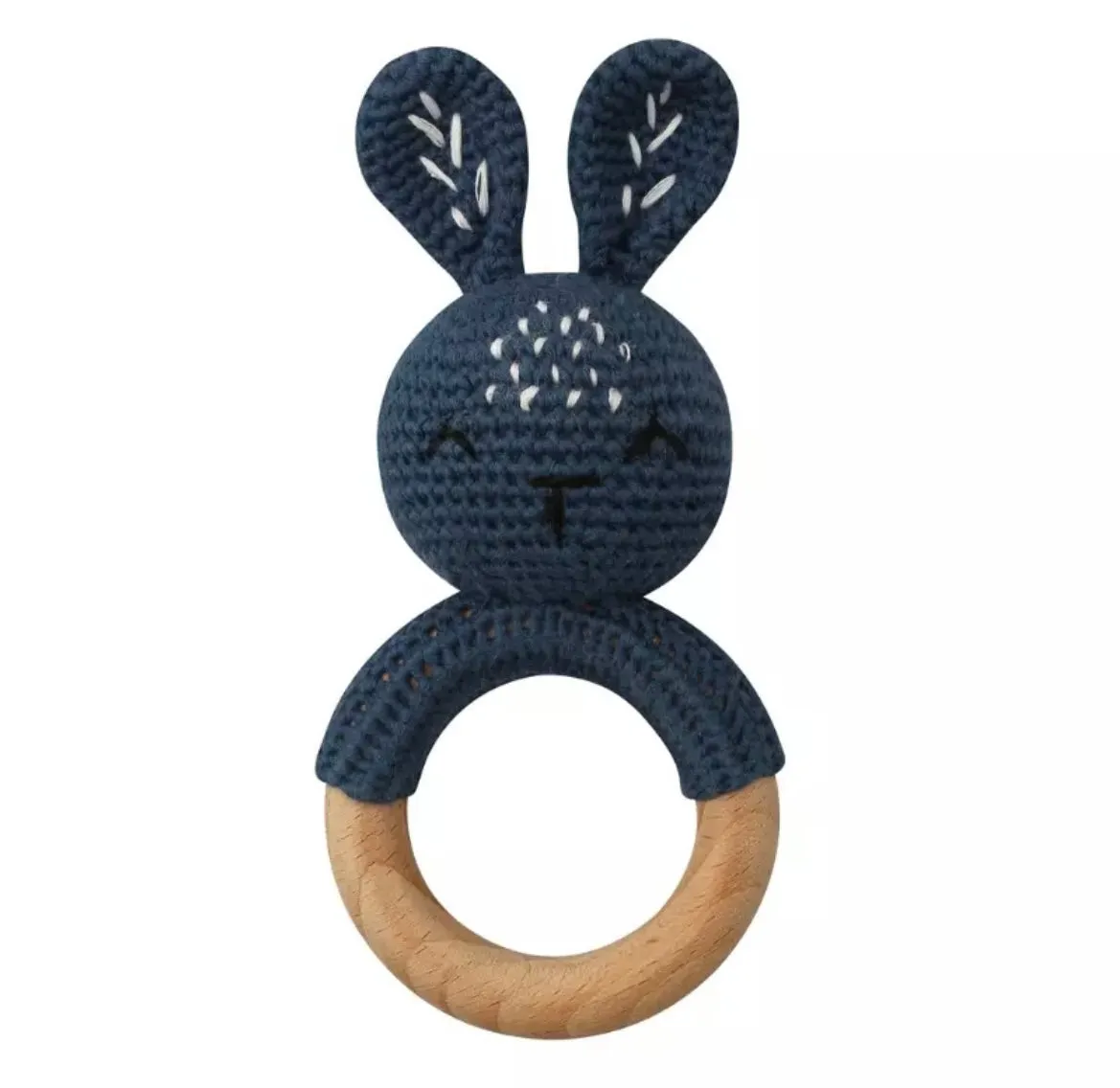 Crochet Baby Bunny Rattle