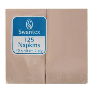 DB484 Compostable Readifold Kraft Dinner Napkins 400mm (Pack of 2000)