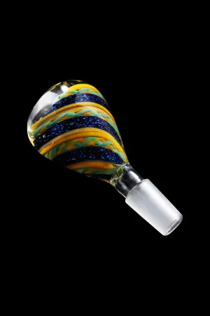 Dichro and Colored Cane Herb Bowl