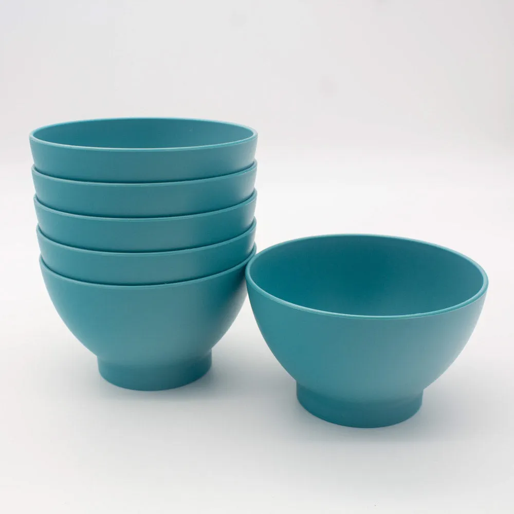 DINING, SALAD, SNACK or SOUP BOWL 6 PIECE SET 17 OZ COZA BPA Free Plastic