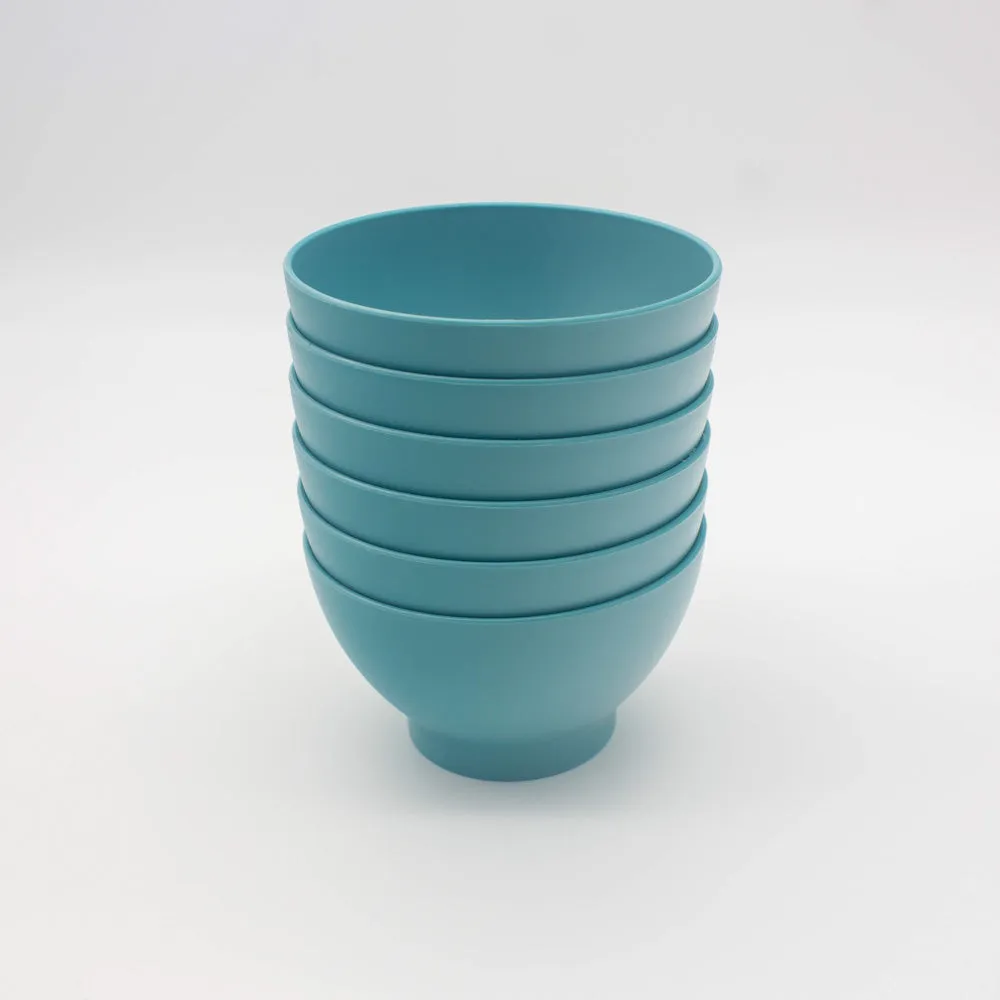 DINING, SALAD, SNACK or SOUP BOWL 6 PIECE SET 17 OZ COZA BPA Free Plastic