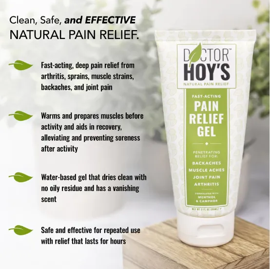 Doctor Hoy's™ Natural Pain Relief Gel