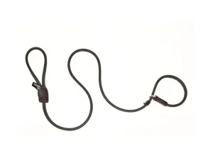 Dogs & Horses Rolled Leather Slip Lead Brown
