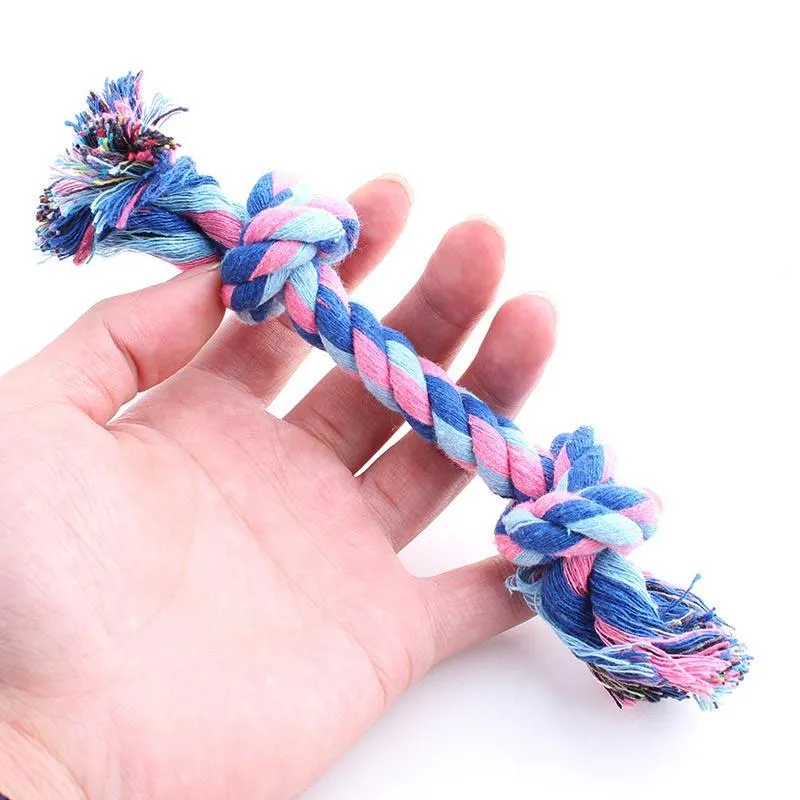 Dog`s Bone Shape Braided Toy