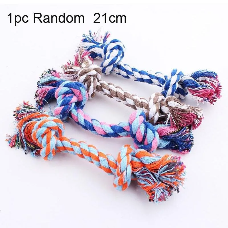 Dog`s Bone Shape Braided Toy