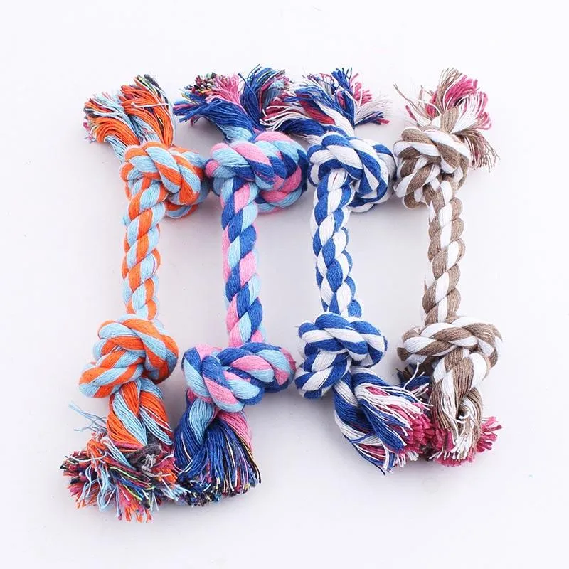 Dog`s Bone Shape Braided Toy