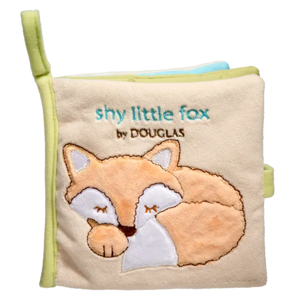Douglas Baby Soft Activity Book Fox 6"