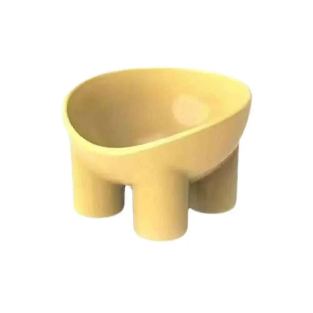 Ergonomic Non-Slip Cat Bowl with Elevated Design for Neck Protection