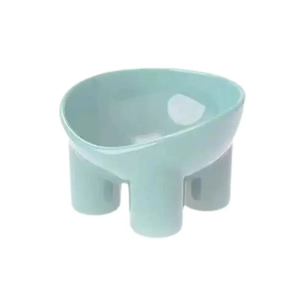 Ergonomic Non-Slip Cat Bowl with Elevated Design for Neck Protection