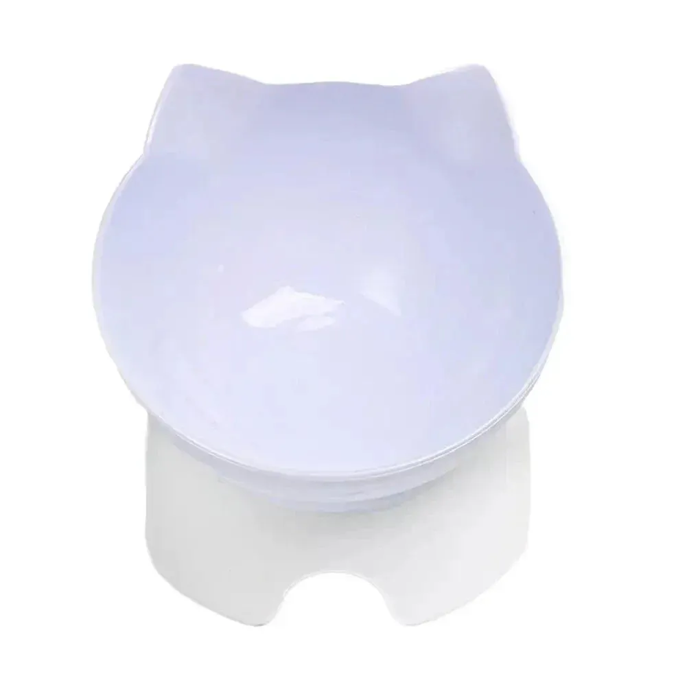 Ergonomic Non-Slip Cat Bowl with Elevated Design for Neck Protection