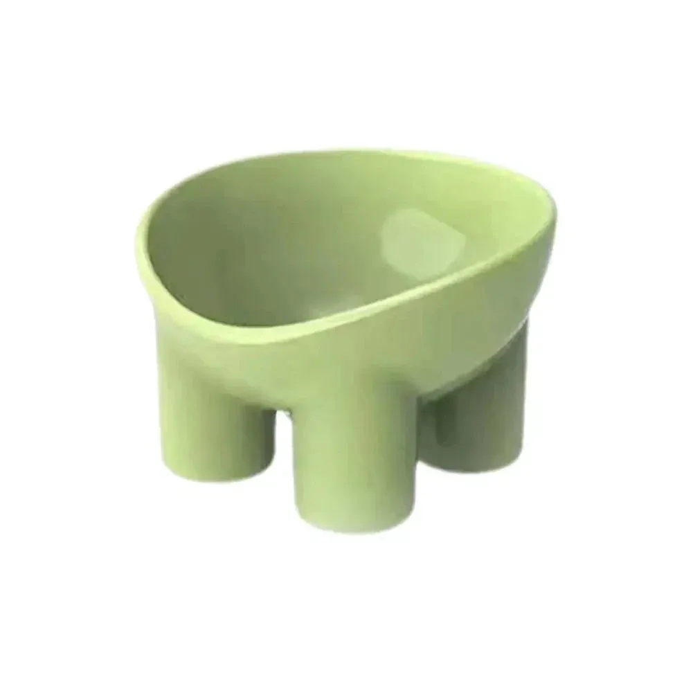 Ergonomic Non-Slip Cat Bowl with Elevated Design for Neck Protection