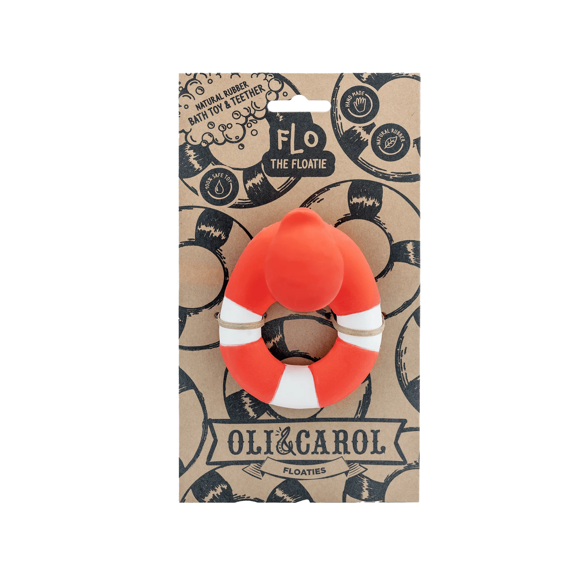 Flo the Floatie Red Chew Toy