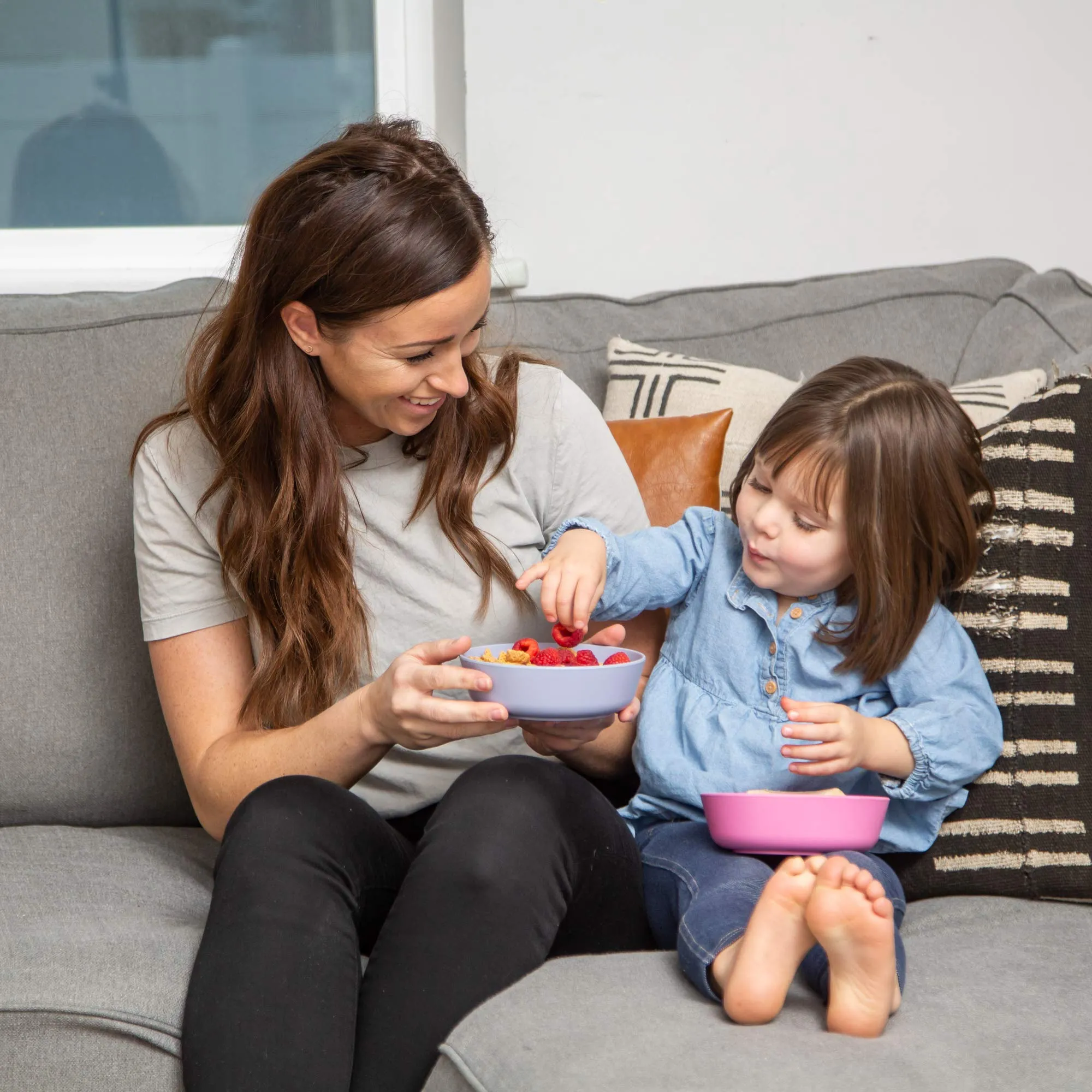 Grow Forward: Kids Bamboo Bowl and Plate Set