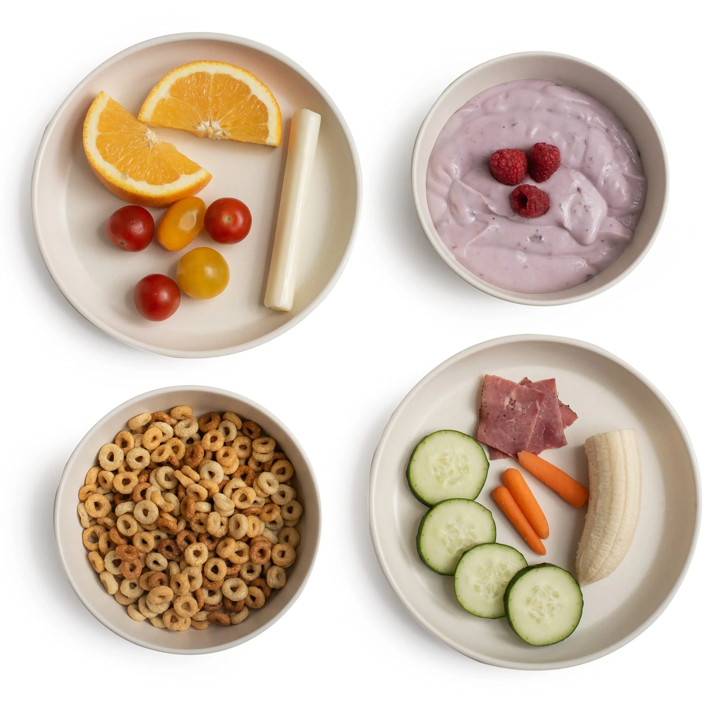 Grow Forward: Kids Bamboo Bowl and Plate Set