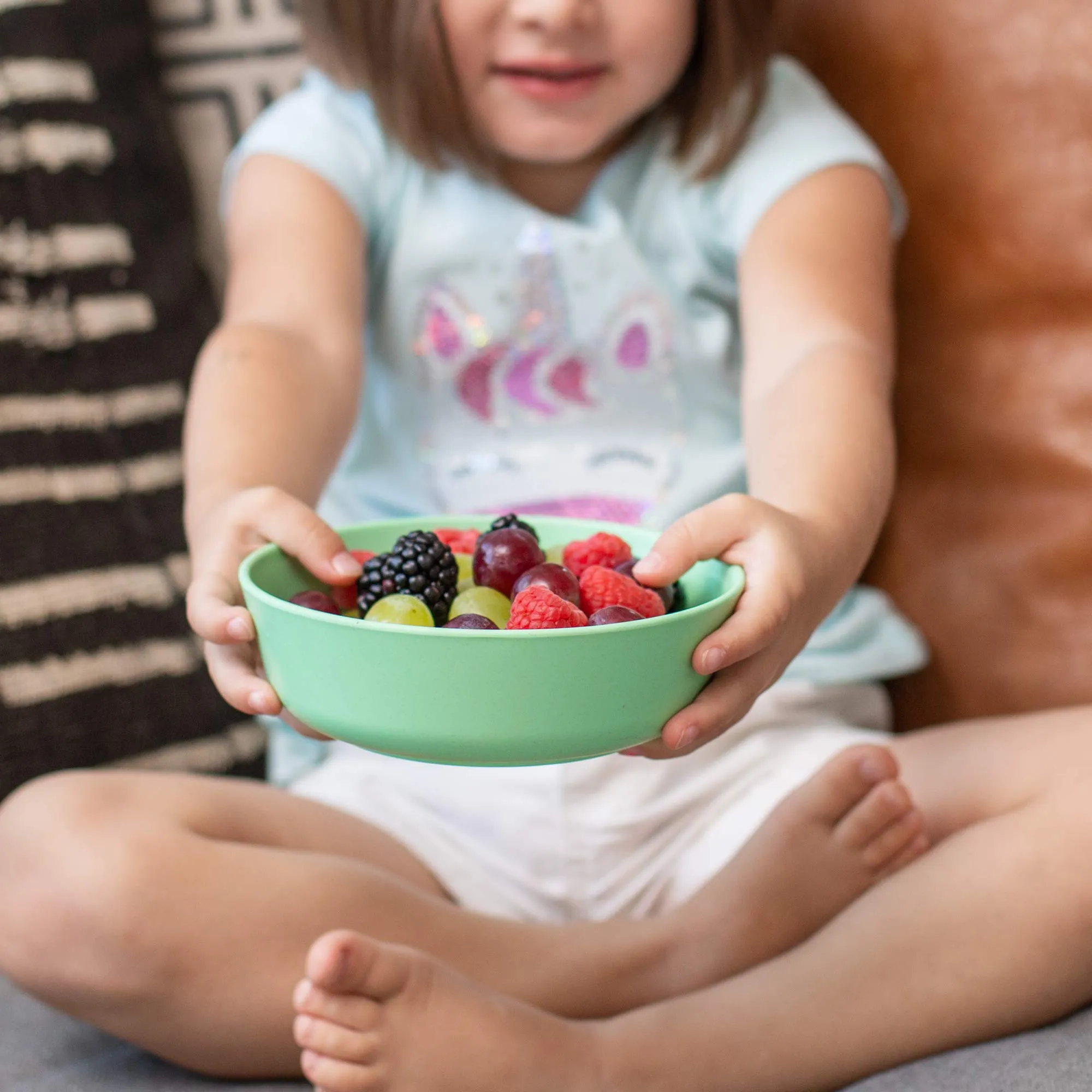 Grow Forward: Kids Bamboo Bowl and Plate Set