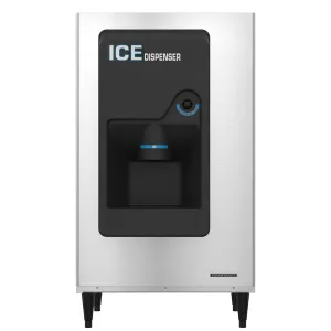 Hoshizaki DB-200H 30" Floor Model Cube Ice Dispenser, 200 lb Storage, Bucket Fill, 115v