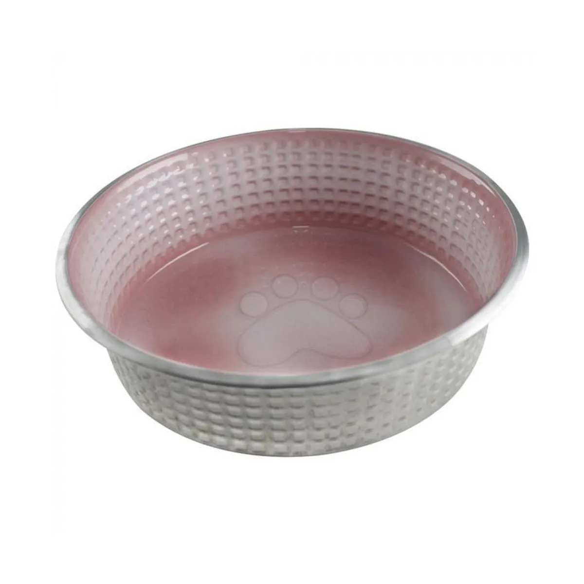 Indipets Jack & Jill XLarge Pearl Blush Bowl for Dogs 74oz
