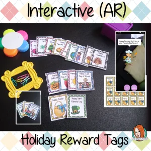Interactive Special Holidays Reward Tags (Brag Tags)