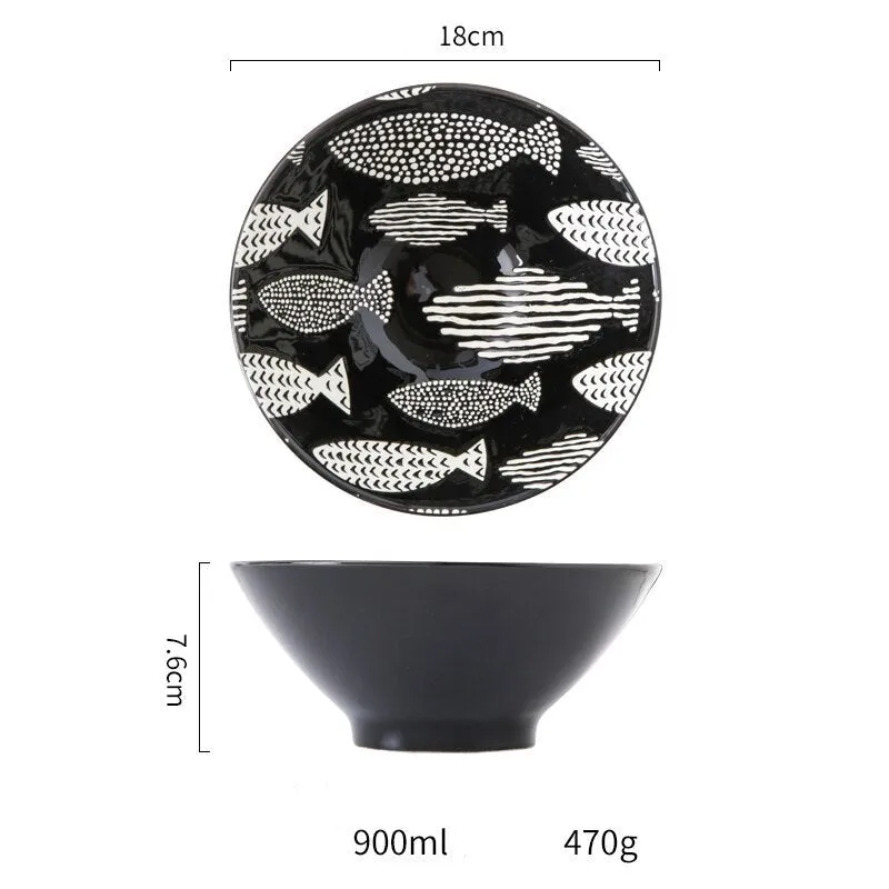 Japanese Ramen Bowl - Ceramic Tableware