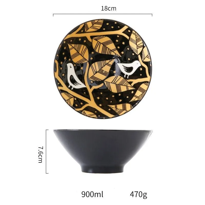 Japanese Ramen Bowl - Ceramic Tableware