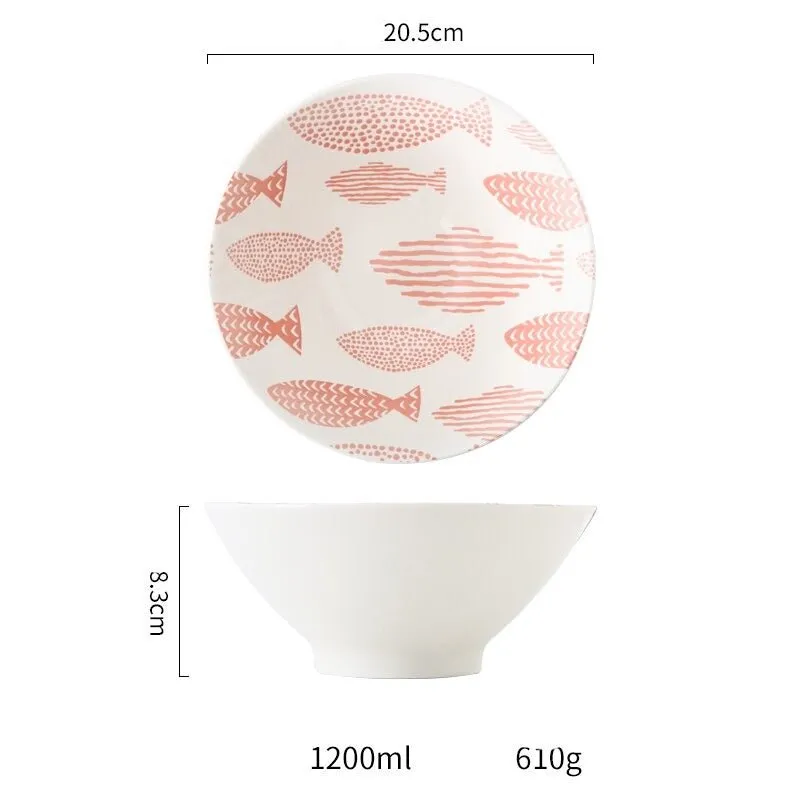 Japanese Ramen Bowl - Ceramic Tableware