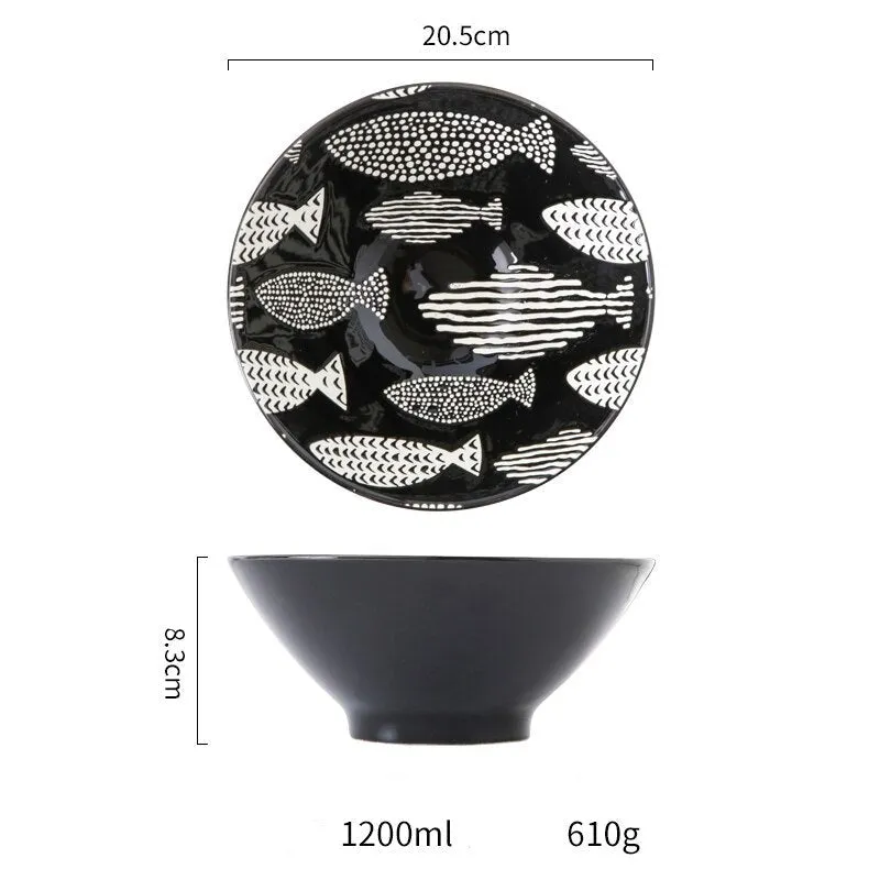 Japanese Ramen Bowl - Ceramic Tableware