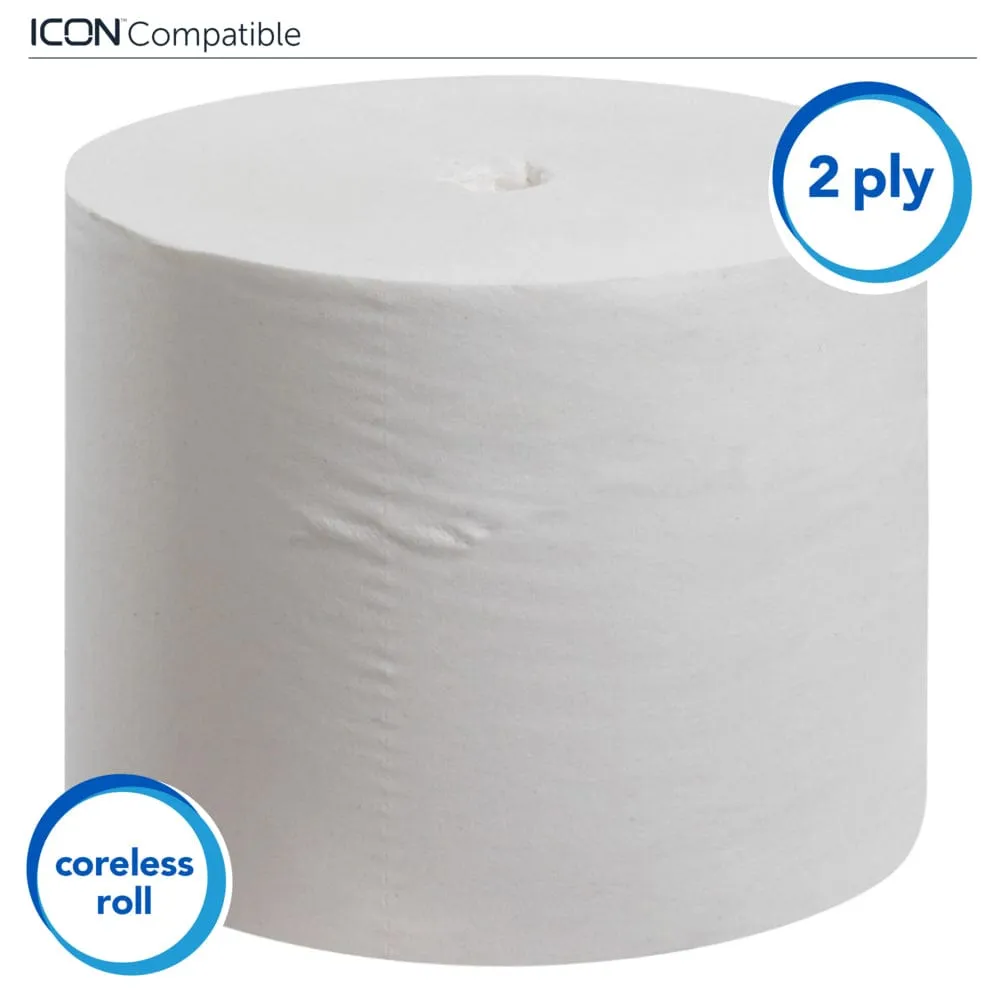 Kimberly Clark Scott Essential Coreless Standard Roll Toilet Paper