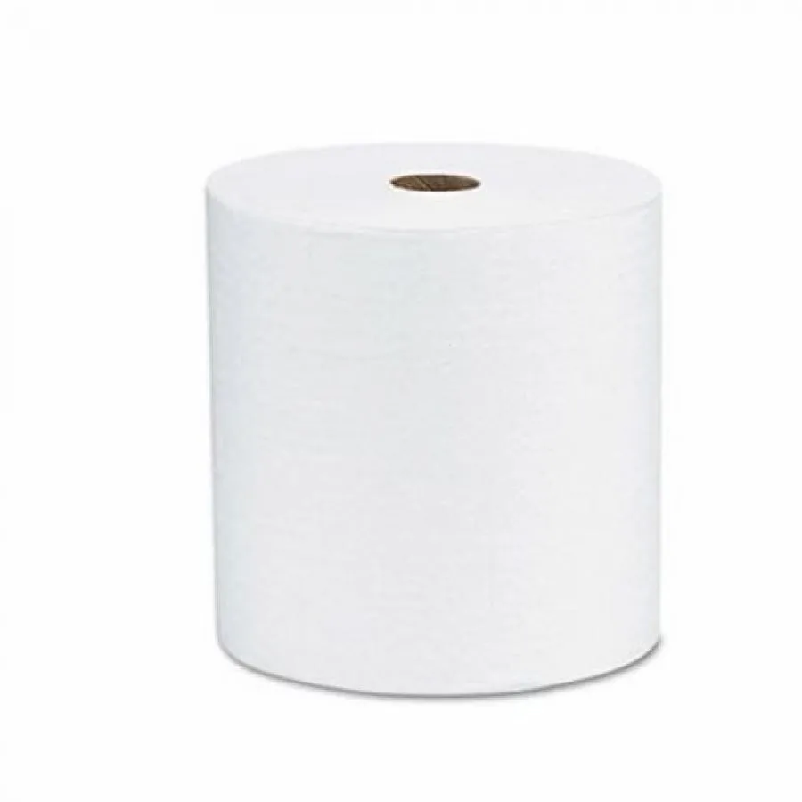 Kimberly Clark Scott Hard Roll Towels: White, 8" x 800 ft., 12 Count