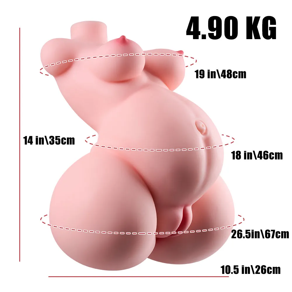 Marissa: 4.9kg Pregnant Sex Doll Big Vagina Fat Girl Sex Torsos