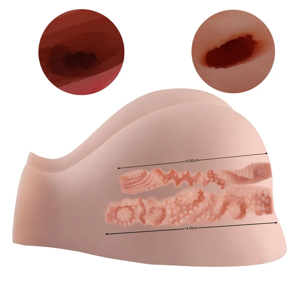 Melissa Vagina & Ass Realistic Flat Base Doggy-Style Masturbator