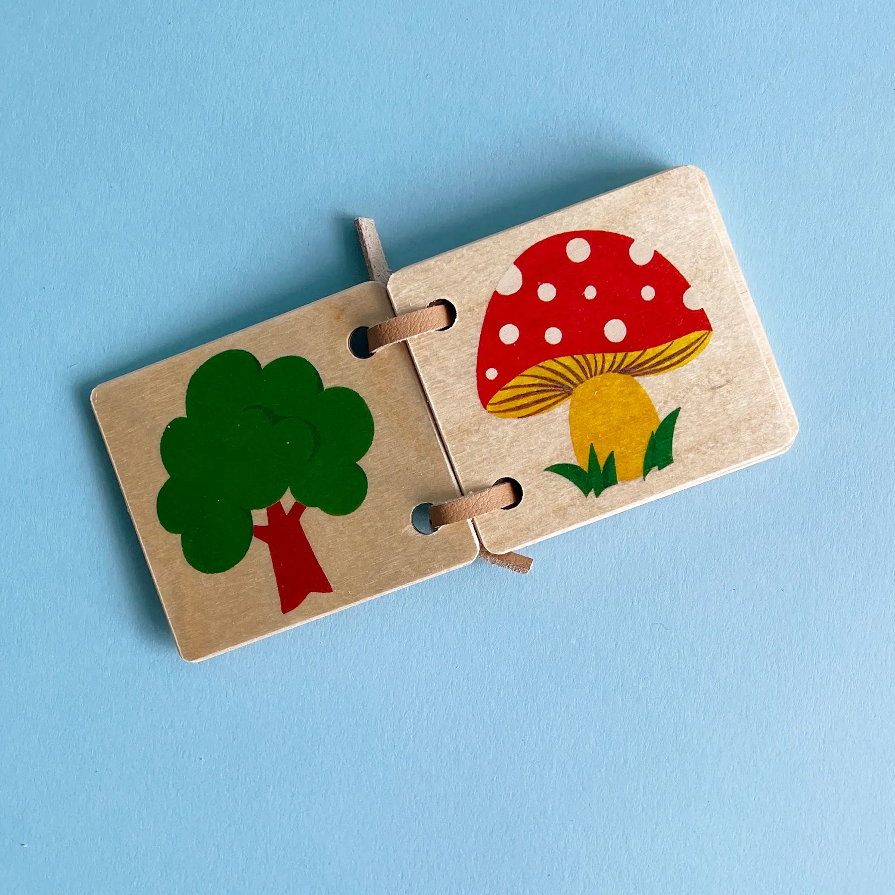 Mini Wooden Book