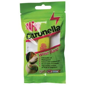NAFOFF Citronella Wrist Band
